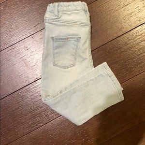 Zara Kids Girls Light Wash Denim Skinny Jeans Size 2-3T